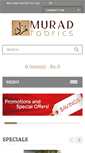 Mobile Screenshot of muradfabrics.com